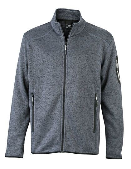 Men`s Knitted Fleece Jacket