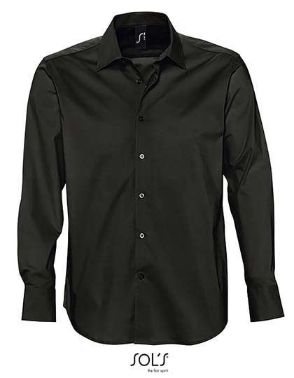 Men`s Stretch-Shirt Brighton Longsleeve